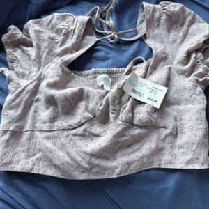 Women's Floral Crop Top